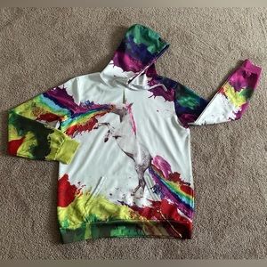 Newcosplay Unicorn Hoodie -Large/Extra Large